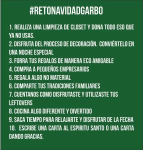 #RETONAVIDADGARBO