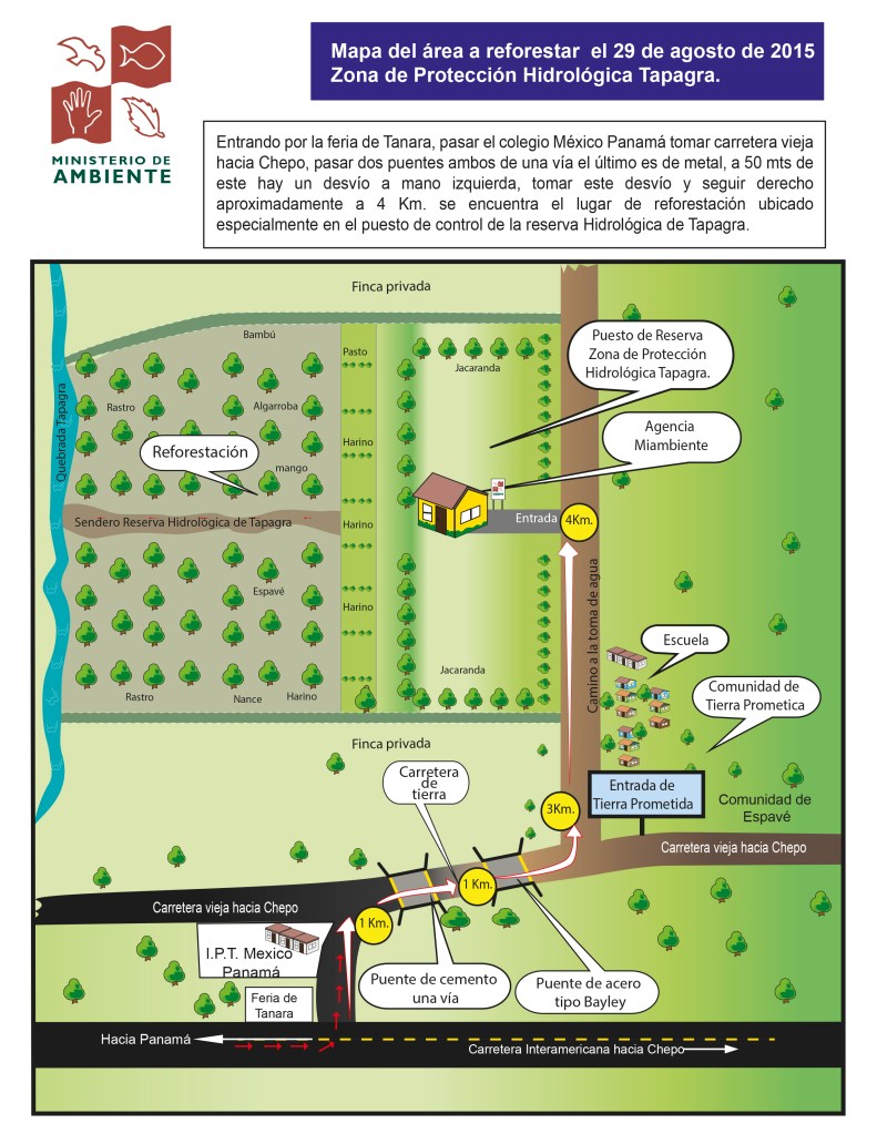 Mapa Reforestacion Chepo