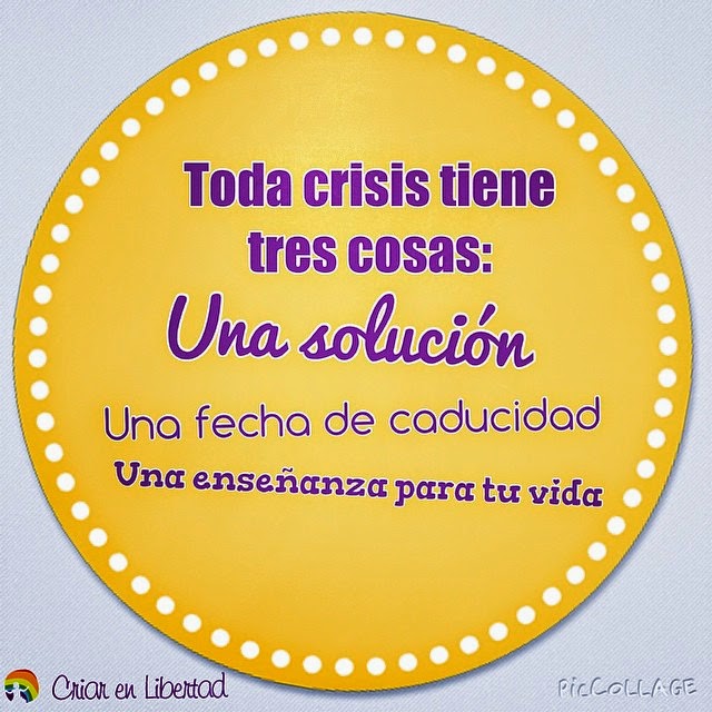 toda crisis tiene una solucion