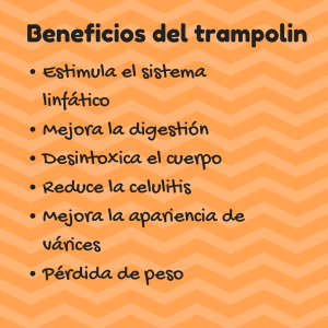 Beneficios del trampolin