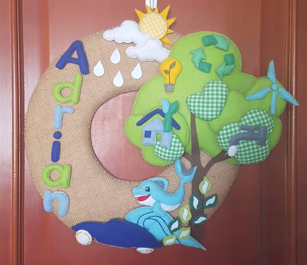 Decoración de puerta