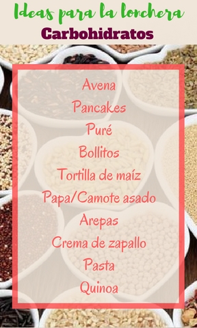 Ideas para la lonchera